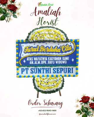 Papan Bunga Duka di Jonggol