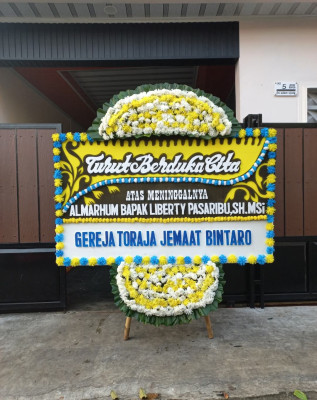 Papan Bunga Duka di Jonggol