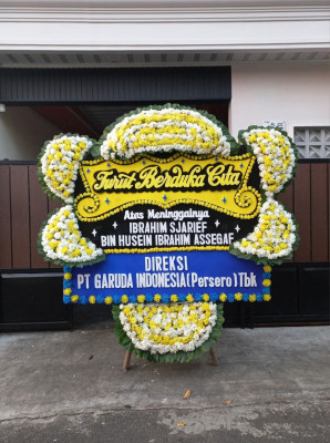 Papan Bunga Duka di Jonggol