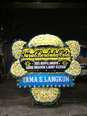 Papan Bunga Duka di Jonggol
