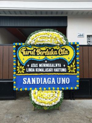 Papan Bunga Duka di Jonggol